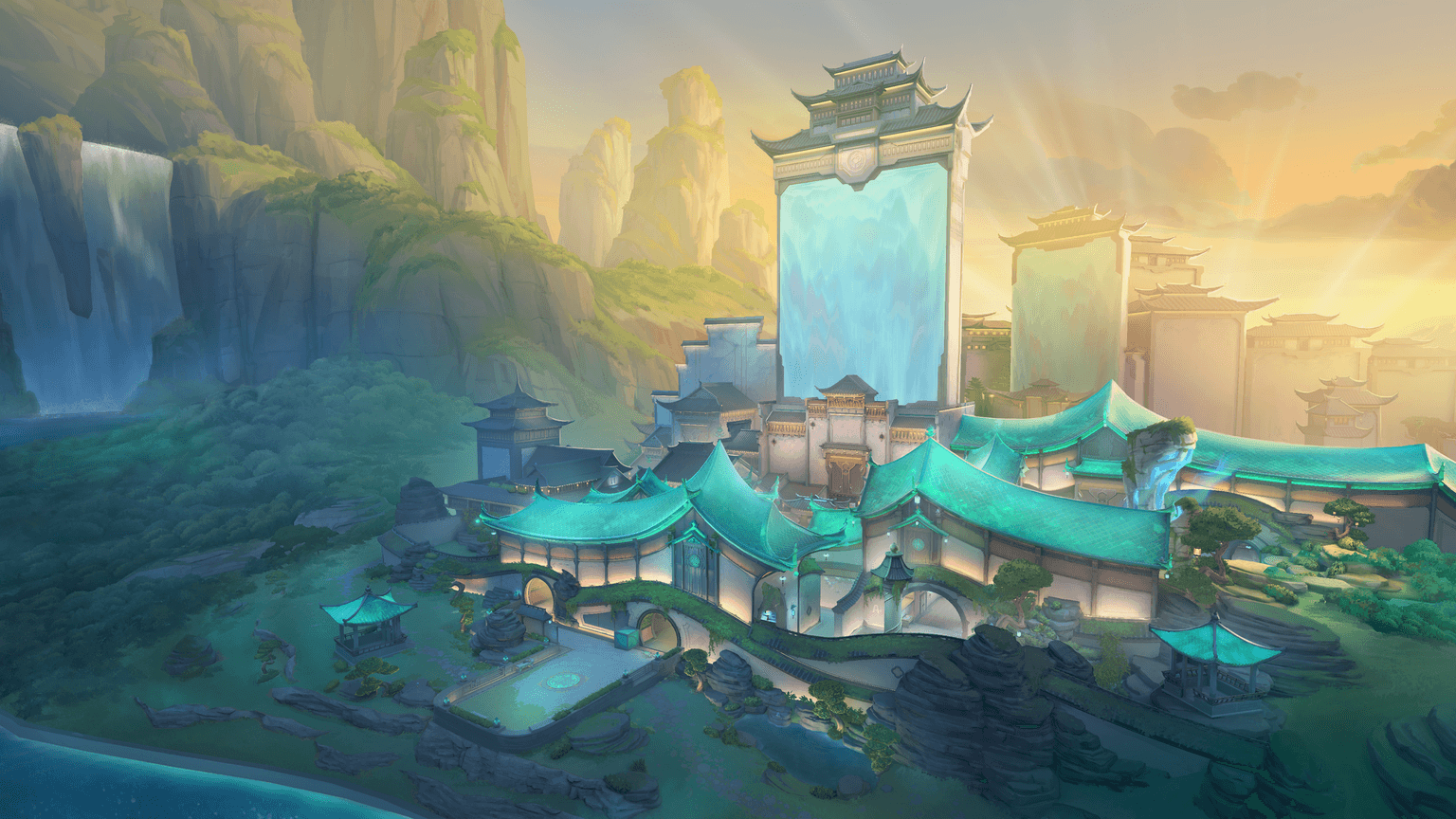 Summit Valorant map splash art