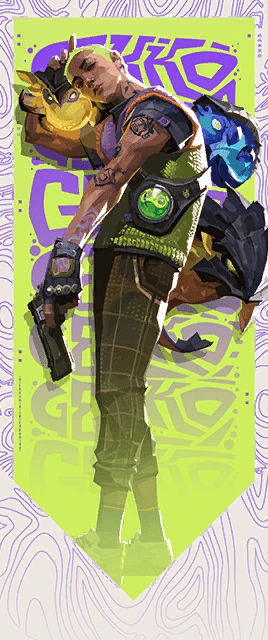 VALORANT Gekko Card