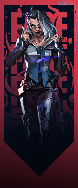 VALORANT Fade Card