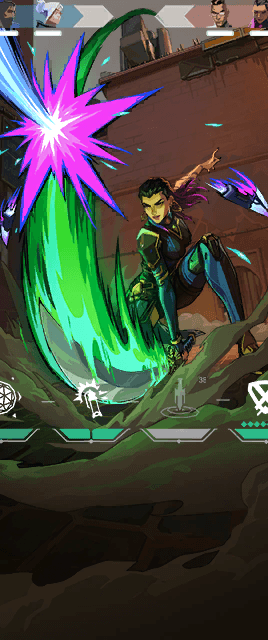 Radiant Reaction Card
