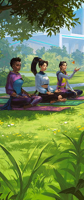 Meditation is for Mortals Card