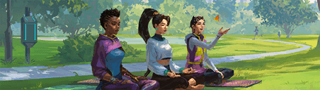 Meditation is for Mortals Card