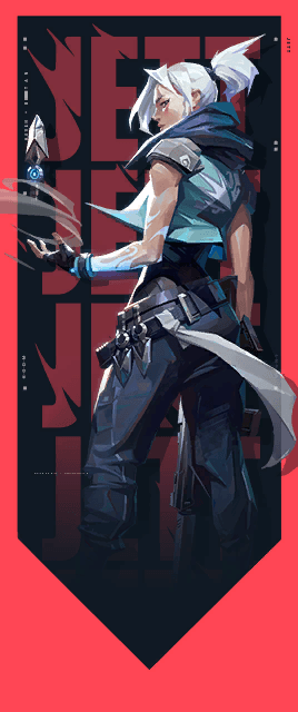 VALORANT Jett Card