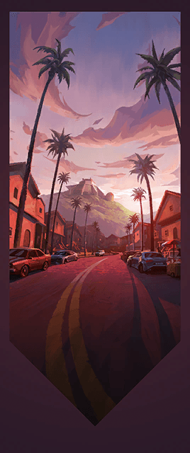 Golden Hour Card