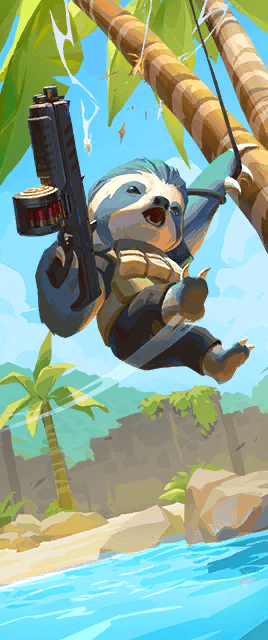 Sloth Slugs Card