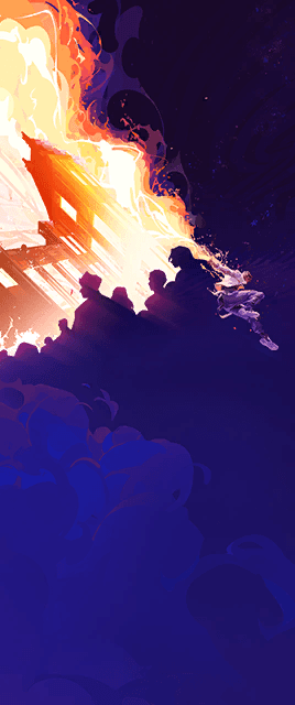 V26 Conflict // Face the Flames Card