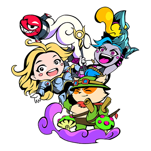 Doodle Buds // League of Legends Spray
