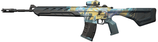 Galleria Warden skin for Warden in Valorant