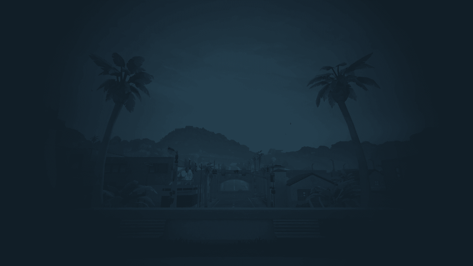 Sunset stylized artwork