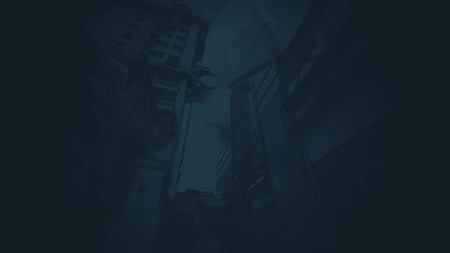 Split stylized artwork