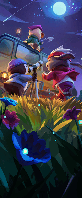 Night Under The Stars Card