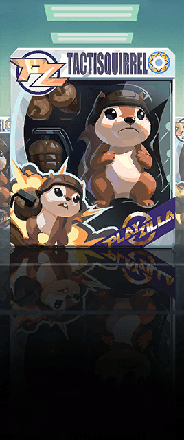PlayZilla Tactisquirrel Card