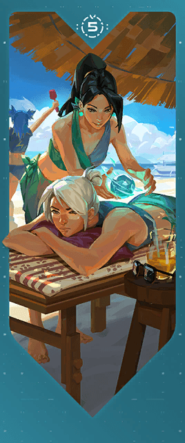 5 Years: Day Off Card